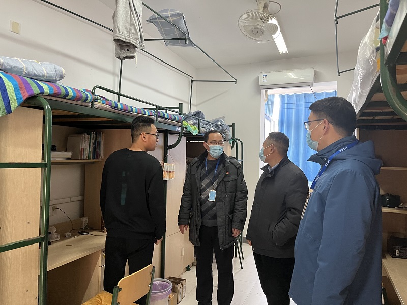 温暖守候 逐梦前行--信息工程学院2022年春季开学工作平稳有序开展(图2)