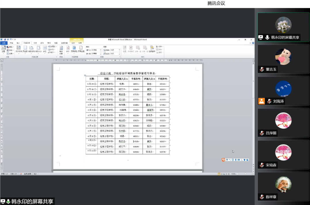 信息工程学院召开疫情防控工作会议(图2) 信息工程学院召开疫情防控工作会议(图2)